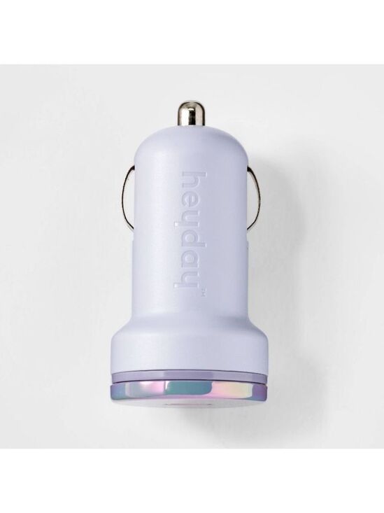 heyday Other - New Light Purple Single Port USB-C 30W Car Charger